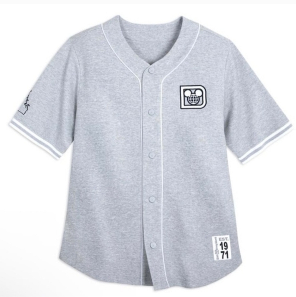 Disneyworld Button-Up Baseball Jersey